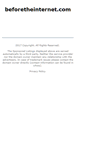 Mobile Screenshot of beforetheinternet.com